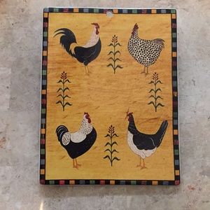 💗NWOT 🐓Country kitchen 🐓 wall decor piece